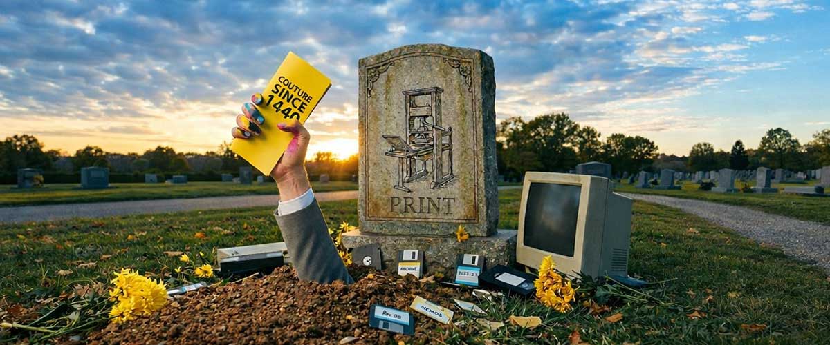 Print marketing still works